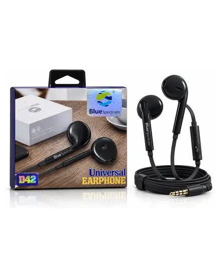 Universal Earphone (Extra Bass) Blue Spectrum D42