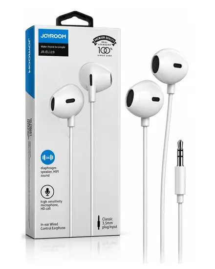 سماعة In-ear سلكية بميكروفون 3.5mm Joyroom